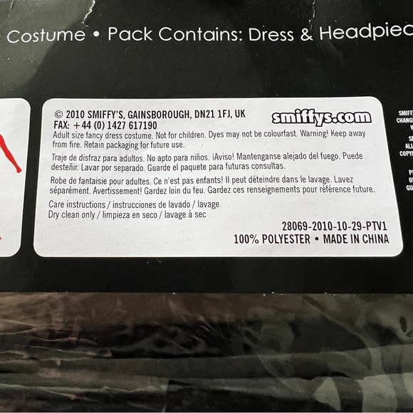 Smiffy’s Sexy Fever Sister Bliss Nun Costume Dress & Headpiece NOS Women’s 10-12 - Picture 11 of 13